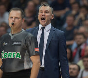 &Scaron;arūnas Jasikevičius ir Jurgis Laurinavičius