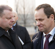 Saulius Skvernelis ir Valdemaras Toma&scaron;evskis