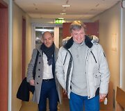 Advokatas Marius Zabita ir atlikėjas Žilvinas Žvagulis