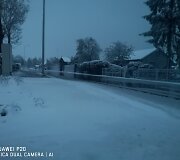 Vilkavi&scaron;kio rajone Vi&scaron;tyčio miestelyje oras primena žiemą