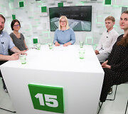 15min studijoje &ndash; pokalbis apie lietuvių kalbos egzaminą