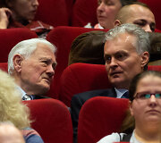 Valdas Adamkus ir Gitanas Nausėda