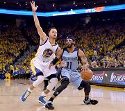 Stephenas Curry ir Mike'as Conley
