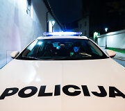 Naktinis policijos reidas Vilniaus mieste