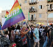 Jeruzalėje tūkstančiai žmonių dalyvavo homoseksualų parade
