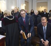 Marina Liutkevičienė, Vitalija Vonžutaitė, Vytautas Gap&scaron;ys, Viktoras Uspaskichas ir pro juos praeninti teisėja
