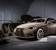 &bdquo;Lexus&ldquo; pagamintas veikiantis automobilis i&scaron; kartono