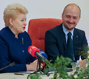 Prezidentė Dalia Grybauskaitė lankosi &bdquo;Transparency school&ldquo; stovykloje
