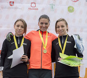 10 km apdovanojimai moterų kategorijoje. Organizatorių nuotr.