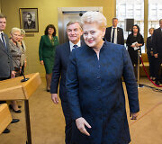 Dalia Grybauskaitė ir Viktoras Pranckietis