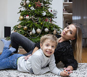 Vaida Skaisgirė su sūnumi Atu