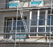 Tel&scaron;iuose renovuojamas daugiabutis