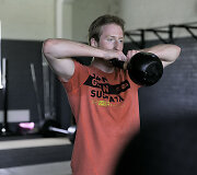 Crossfit treniruotė sporto klube