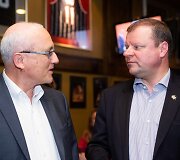 Stasys Jakeliūnas ir Saulius Skvernelis