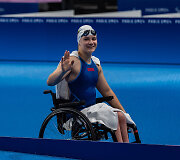 Gabrielė Čepavičiūtė paralimpinėse žaidynėse Paryžiuje