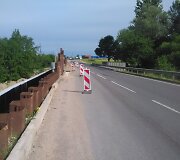 Dotnuvoje strigo pėsčiųjų bei dviračių tako klojimo darbai