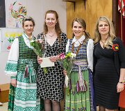 Portlendo LB apylinkės valdyba bei mokyklos &bdquo;Atžalynas&ldquo; tėvų komitetas pasveikino vedėją Ingą Sadaunikaitę-Kozhevnikov ir mokytoją Ernestą Ingelevičiūtę
