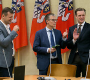 Gintautas Paluckas, Julius Sabatauskas, Gabrielius Landsbergis