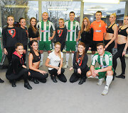 Futbolininkų ir &scaron;okėjų treniruotė