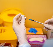 Vilniaus miesto klinikinės ligoninės medikų vakcinacija nuo COVID-19