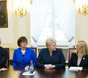 Lietuvos universitetų rektorių susitikimas su Dalia Grybauskaite