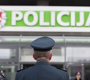 Naujasis policijos pastatas &scaron;alia Pilaitės pr.