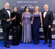 Gala vakarienės akimirka