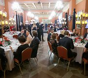 Gala vakarienės akimirka