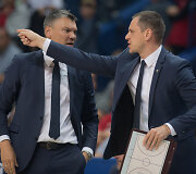 &Scaron;arūnas Jasikevičius ir Evaldas Beržininkaitis
