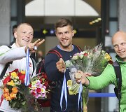Ignas Navakauskas, Edvinas Ramanauskas ir Aurimas Lankas