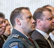 Saulius Skvernelis ir Linas Pernavas