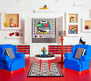 &bdquo;Lego&ldquo; vie&scaron;butyje Danijoje &ndash; kambariai ir baldai i&scaron; kaladėlių