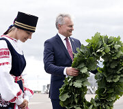 Grįžęs i&scaron; Briuselio G.Nausėda komentuoja apie EVT priimtus sprendimus