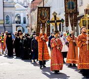 Procesija už Lietuvos stačiatikių vienybę ir karo Ukrainoje stabdymą