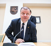 Gabrielius Landsbergis ir Saulius Skvernelis