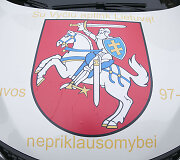 Vytis &Scaron;liažas ir Justinas Staugaitis pradėjo rekordinę kelionę aplink Lietuvą