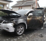 Sudegęs &bdquo;Lexus&ldquo;