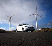 Elektromobilio &bdquo;Nissan Leaf&ldquo; bandymai Tenerifėje