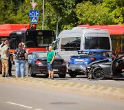 Avarija Mokslininkų gatvėje