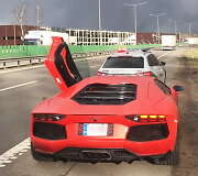 Sulaikytas bėglio &bdquo;Lamborghini&ldquo;