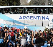 Argentinos futbolo rinktinė sugrįžo namo