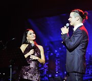 Koncerto &bdquo;Gražiausia filmų muzika&ldquo; akimirka