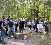 Piketas &bdquo;Pro memoria Babchenko!&ldquo;