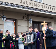K.Smoriginas i&scaron;lydimas į paskutiniąją kelionę
