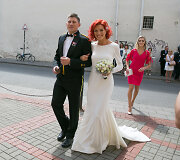 Sandra Saikauskaitė ir Tomas Luka&scaron;evičius
