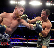Canelo Alvarezo ir Genadijaus Golovkino dvikova