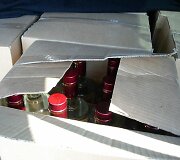 Sulaikytas nelegalios degtinės krovinys