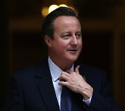 8. Didžiosios Britanijos premjeras Davidas Cameronas