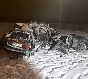 BMW avarija prie Kretingos