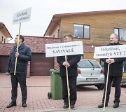 Petras Gražulis, Valdas Vasiliauskas ir Kęstas Komskis 